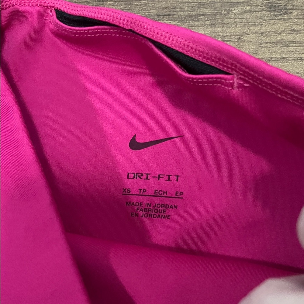 Nike Dri-FIT Hot Pink Leggings Size XS - Picture 2 of 8